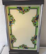 ART DECO - Dienblad - Bauhaus-ontwerp, hout, glas, metaal, Antiek en Kunst, Kunst | Designobjecten