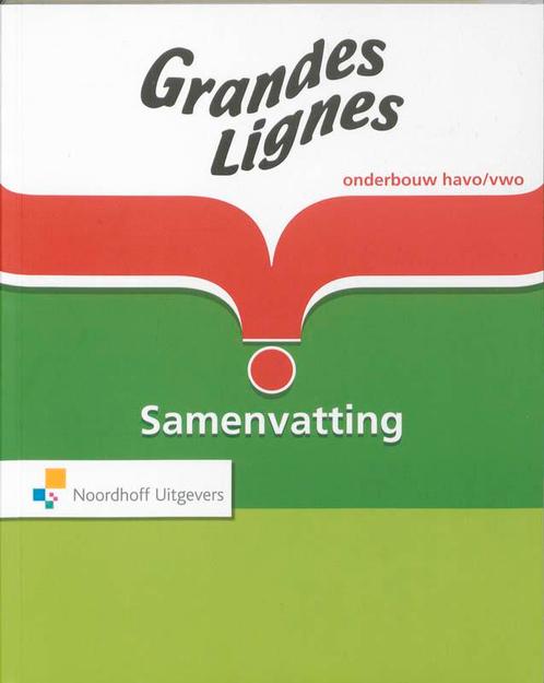 Grandes Lignes Havovwo leerjaar 1 tm 3 deel Sa 9789001782764, Boeken, Wetenschap, Zo goed als nieuw, Verzenden