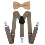 Fako Fashion® - Kinder Bretels Met Vlinderstrik - 65cm -, Nieuw, Verzenden