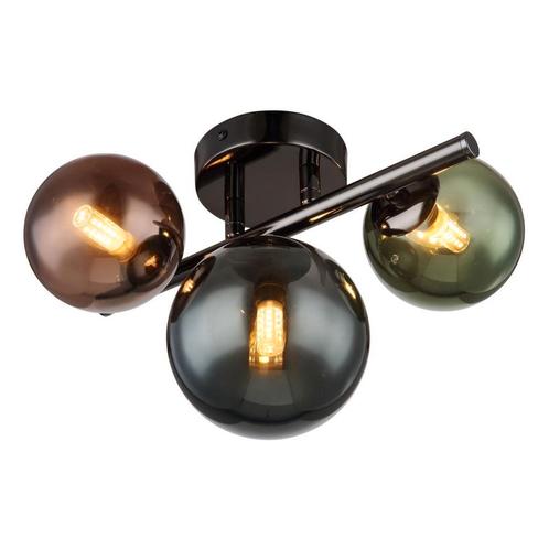 Plafondlamp RIHA 3.50 Watt G9 Matt grijs 3-Lichts, Huis en Inrichting, Lampen | Plafondlampen, Nieuw, Metaal, Ophalen of Verzenden