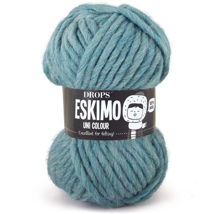 DROPS Snow / Eskimo Uni - 66 zeegroen - Wol Garen, Hobby en Vrije tijd, Breien en Haken, Ophalen of Verzenden