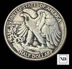 Verenigde Staten. Half Dollar 1945 - Filadelfia (Zonder