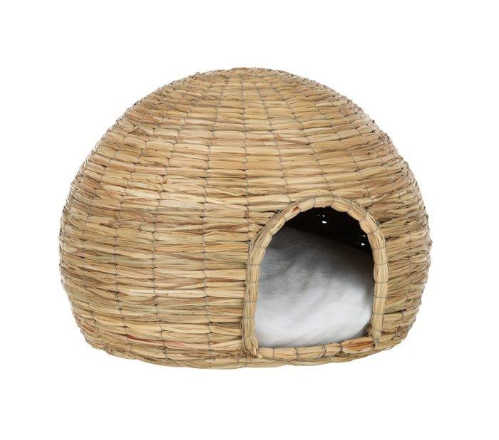 Mand - Reed - Kat / Hond - Handgeweven, Antiek en Kunst, Kunst | Designobjecten