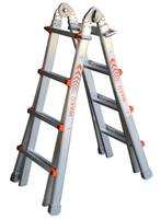 Waku 84000404 Ladder Little Jumbo Telescopische vouwladder -, Nieuw, Ophalen of Verzenden