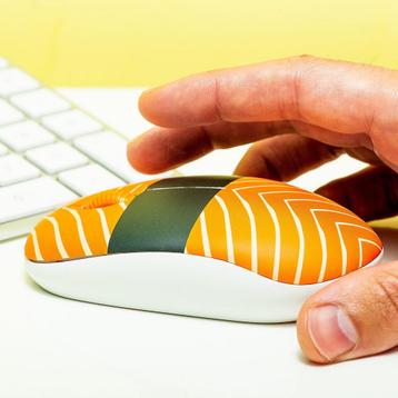 Mustard Wireless Sushi Mouse beschikbaar voor biedingen
