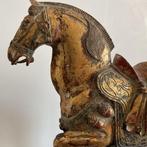 houten paard één been omhoog - Hout - China - tweede helft