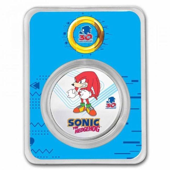 Niue. 2 Dollars 2021 1 oz $2 NZD Niue Sonic the Hedgehog, Postzegels en Munten, Munten | Europa | Niet-Euromunten