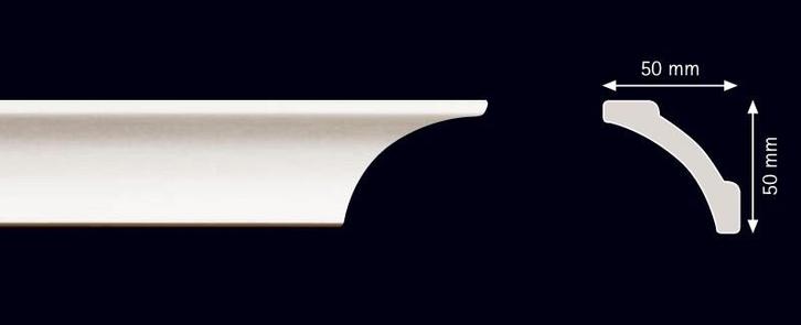 A7 (50 x 50 mm), lengte 2 m, Huis en Inrichting, Woonaccessoires | Lijsten, Nieuw, Ophalen of Verzenden