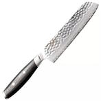 Yaxell Tsuchimon Nakiri Koksmes 18 cm – VG10 Staal – Geh, Ophalen of Verzenden, Nieuw, Overige materialen, Los bestek