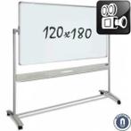Whiteboard Verrijdbaar - Dubbelzijdig - Magnetisch - 120 x 1