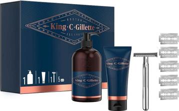 Gillette King C Starter Kit -4 stuks