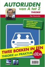Autorijden van A tot Z : theorie ; Autorijden van A tot Z :, Boeken, Verzenden, Gelezen, Flor Koninckx