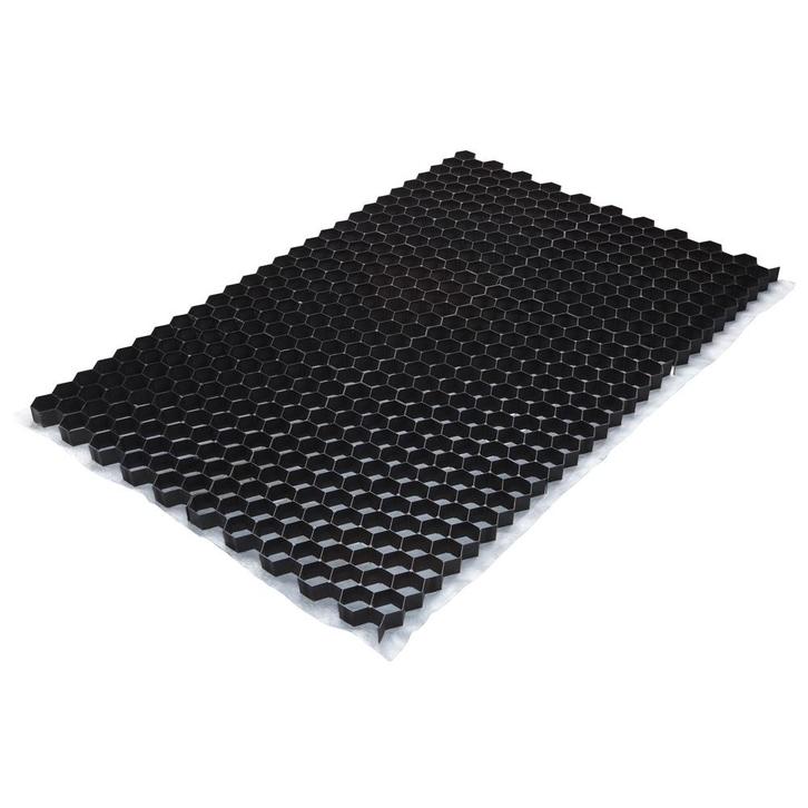 Grindmat Gravel Fix Pro - ca. 120x80 cm - 0,9 m2 - Zwart, Tuin en Terras, Overige Tuin en Terras, Verzenden