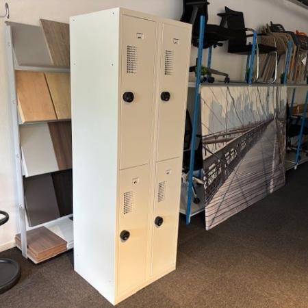 (MDK-107235) 2 koloms lockerkast 60x50x180 cm met mechani..., Huis en Inrichting, Kasten | Lockerkasten, Gebruikt, Ophalen of Verzenden