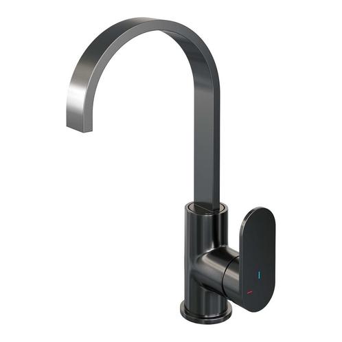 Wastafelmengkraan Brauer Gunmetal Edition Coldstart Opbouw, Doe-het-zelf en Verbouw, Sanitair, Kraan, Nieuw, Ophalen of Verzenden