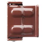 SecuMax draaikiep raamgrendel 840 bruin, Verzenden, Nieuw