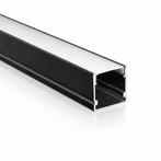 LED Profiel | Opbouw | 3 Meter | Zwart | Voor LED strips to, Huis en Inrichting, Ophalen of Verzenden, Nieuw