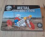 Metal Construction kit motor met zijspan, Nieuw
