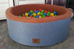 Ballenbad met 300 ballen - Wasbare hoes - 90 x 30 cm - Bruin