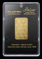25 gram - Goud - Heimerle & Meule, Postzegels en Munten, Edelmetalen en Baren