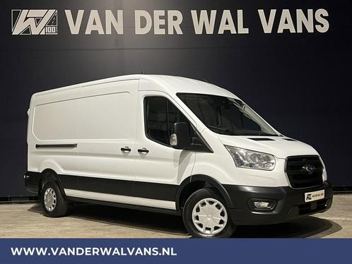 Ford Transit 2.0 TDCI 130pk L3H2 Euro6 Airco | Navigatie |, Auto's, Bestelauto's, Handgeschakeld, Diesel, Wit, Ford, Ophalen of Verzenden