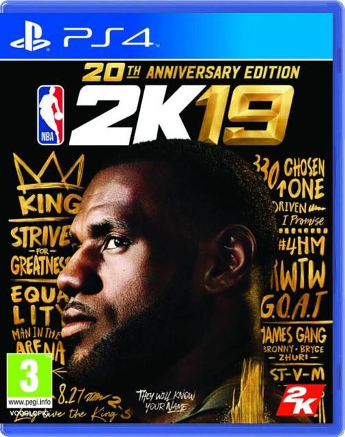 NBA 2K19 (20th Anniversary Edition) [PS4], Spelcomputers en Games, Games | Sony PlayStation 4, Ophalen of Verzenden