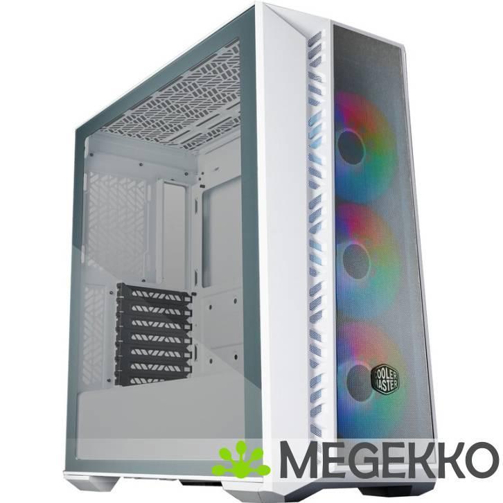 Cooler Master MasterBox 520 Mesh White, Computers en Software, Computerbehuizingen, Nieuw, Verzenden
