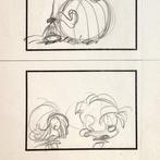 Boule & Bill (1975) Origineel storyboardblad artwork door, Nieuw in verpakking