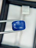 Zonder minimumprijs - 1 pcs Blauw Saffier - 7.58 ct - Lotus, Nieuw