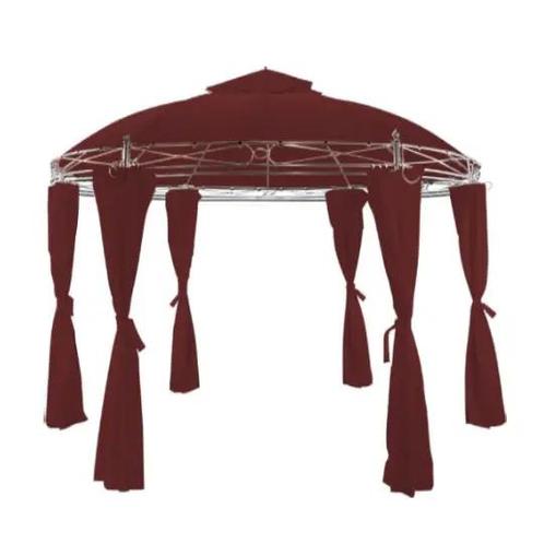 Paviljoen 350 cm Dawson Rood, Tuin en Terras, Partytenten, Ophalen of Verzenden