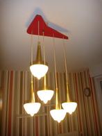 Kroonluchter - Opaline glas - 60s, Antiek en Kunst, Antiek | Lampen