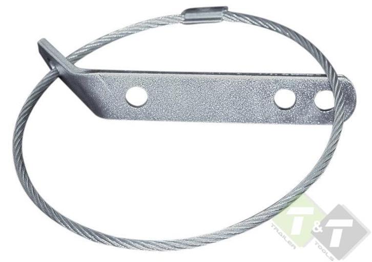 Hulpkoppeling Met Strip, Veligheidskabel, Staalkabel, Doe-het-zelf en Verbouw, Gereedschap | Handgereedschap, Nieuw, Ophalen of Verzenden