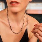 2dekans | Laura Ferini Dames Ketting Valentina Zilver -, Sieraden, Tassen en Uiterlijk, Kettingen, Ophalen of Verzenden, Zo goed als nieuw