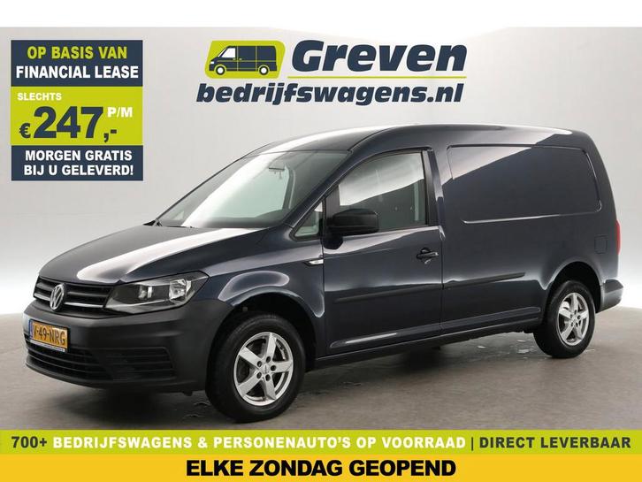 Volkswagen Caddy Maxi 2.0 TDI L2 | Euro6 | Airco |, Auto's, Bestelauto's, Te koop, Handgeschakeld, Financial lease, Diesel, Blauw