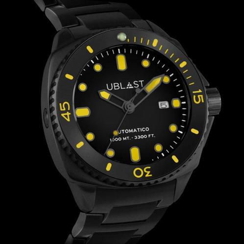 Ublast - SeaStrong - UBSS46SBYE - Sub 100 ATM - Heren - 2025, Sieraden, Tassen en Uiterlijk, Horloges | Heren
