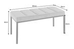 Design bank PETIT BEAUTE 80cm groen koord zwart frame -, Huis en Inrichting, Banken | Bankstellen, Ophalen of Verzenden, Nieuw