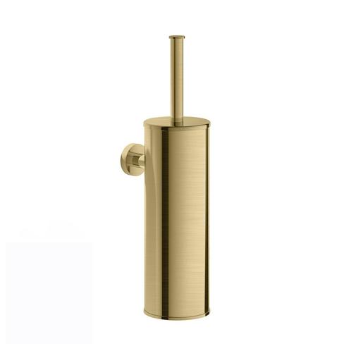 Toiletborstelgarnituur Hotbath Cobber Wandmodel Geborsteld, Doe-het-zelf en Verbouw, Sanitair, Bad, Nieuw, Chroom, Ophalen of Verzenden