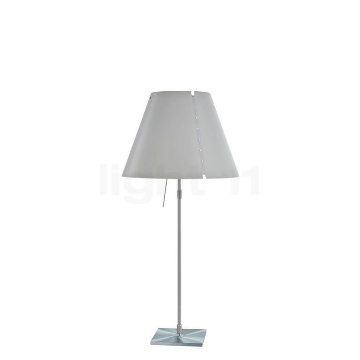 Luceplan Costanza Tafellamp, lampenkap mistwit/frame alumini, Huis en Inrichting, Lampen | Tafellampen, Nieuw, Verzenden