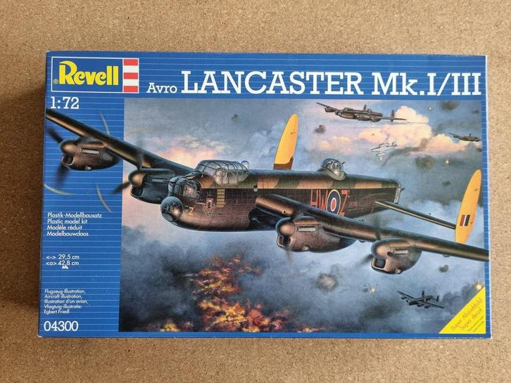 Revell 04300 Avro Lancaster Mk.I/III 1:72, Hobby en Vrije tijd, Modelbouw | Vliegtuigen en Helikopters, Revell, Verzenden