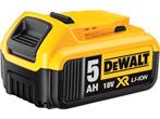 Originele DeWalt DCB184 / DCB184-XJ Li-ion 5.0Ah/18V XR Accu, Verzenden, Zo goed als nieuw