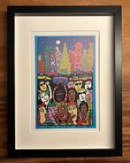 James Rizzi (1950-2011) - Hot Night in Harlem