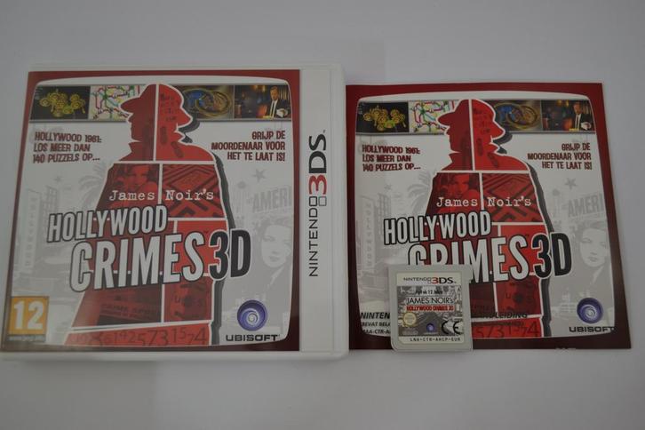 Hollywood Crimes 3D (3DS HOL), Spelcomputers en Games, Games | Nintendo 2DS en 3DS, 1 speler, Zo goed als nieuw, Verzenden