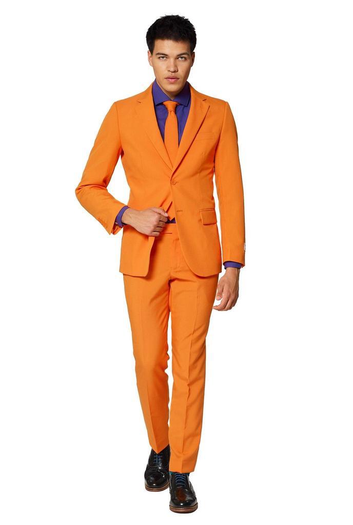 Oranje Pak Heren OppoSuits, Kleding | Heren, Carnavalskleding en Feestkleding, Nieuw, Verzenden