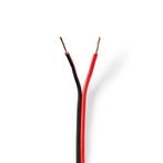 Speakerkabel op rol 100 meter | Luidsprekersnoer 0,75 mm2, Audio, Tv en Foto, Audiokabels en Televisiekabels, Verzenden, Nieuw