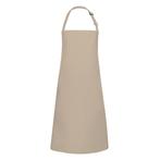 GGM Gastro | KARLOWSKY | Slabbenschort Basic - Zand |, Verzenden, Nieuw, Overige kleuren, Schort