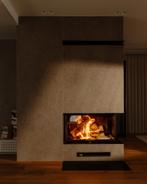 Inbouw Houtkachel Quattro 80 Max Rechts Glas, Huis en Inrichting, Kachels, Nieuw