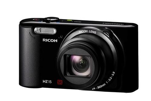 Ricoh HZ15 Digitale Compact Camera - Zwart, Audio, Tv en Foto, Fotocamera's Digitaal, Zo goed als nieuw, Verzenden