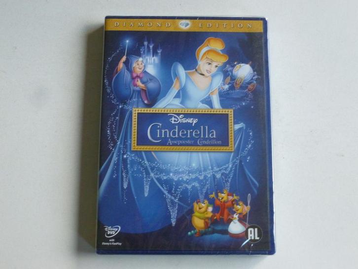 Cinderella / Assepoester Disney (DVD) Nieuw, Cd's en Dvd's, Dvd's | Kinderen en Jeugd, Zo goed als nieuw, Verzenden
