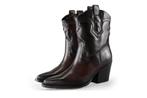 Linea Zeta Cowboy laarzen in maat 38 Bruin | 10% extra, Kleding | Dames, Schoenen, Bruin, Verzenden, Zo goed als nieuw, Linea Zeta