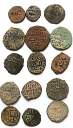 . Seljuq van Rum 1156-1249, lot of 15 coins (Zonder